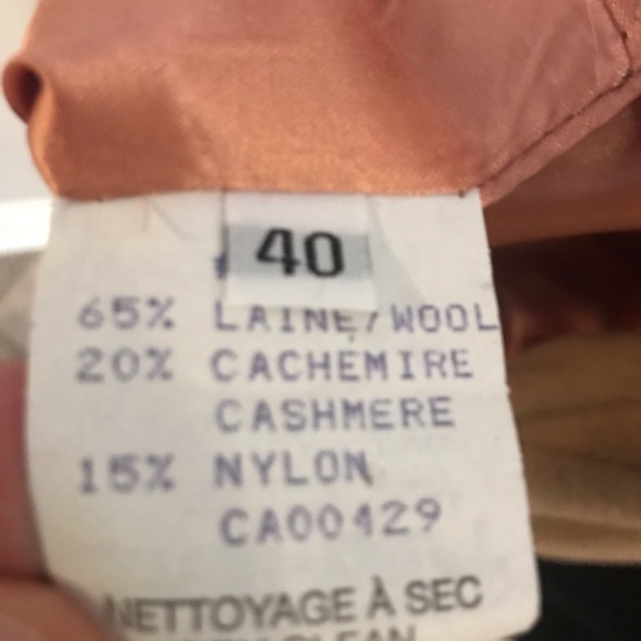 Men’s wool/cashmere winter coat - Picture 3 of 7